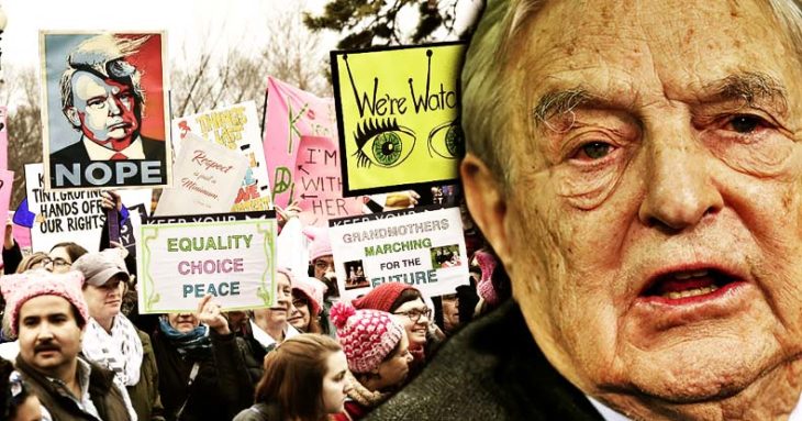Globalist Soros Exposed Funding Over 50 Organizations In Women’s March On DC