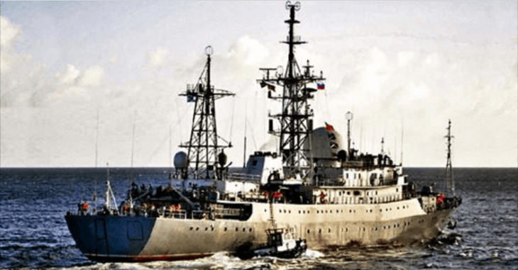 Hours After Nat’l Security Adviser Quits, Russian Spy Ship Spotted Off US Coast