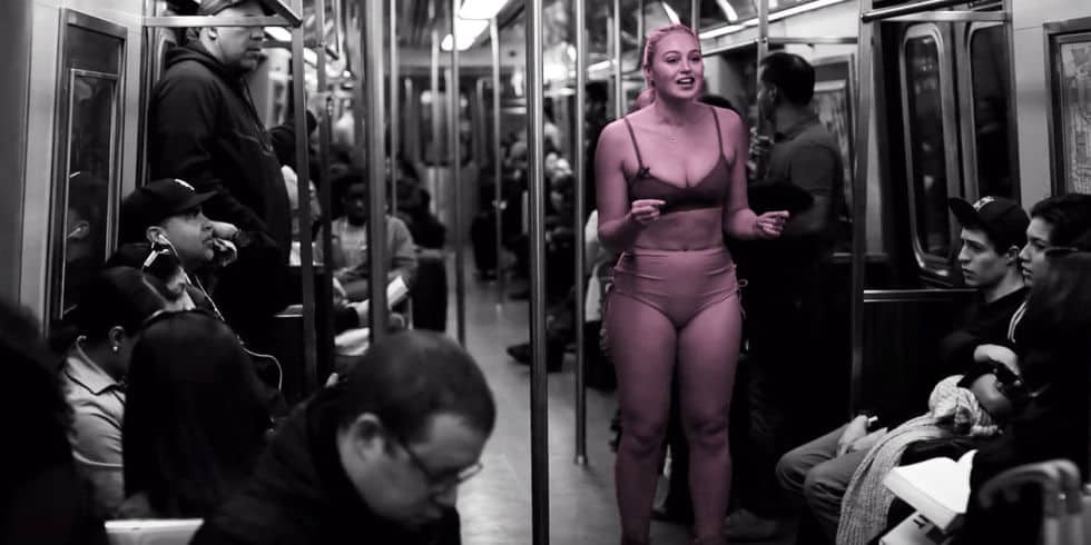 This Woman Stripped On The Subway. The Reason? To Proclaim An Important Message