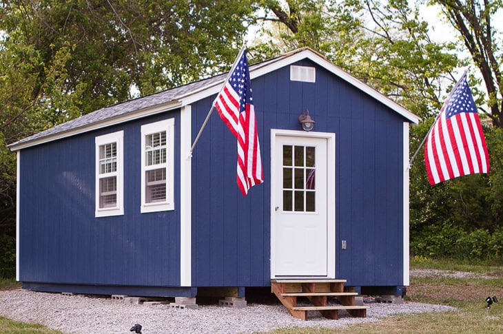Kansas City Nonprofit Builds Village Of Tiny Homes For Homeless Veterans