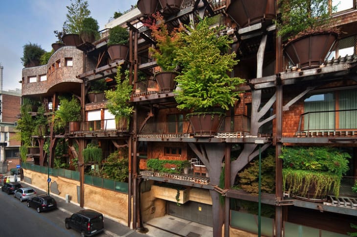 Urban Treehouse Apartments Reduce Noise And Air Pollution In Italy [Photos]