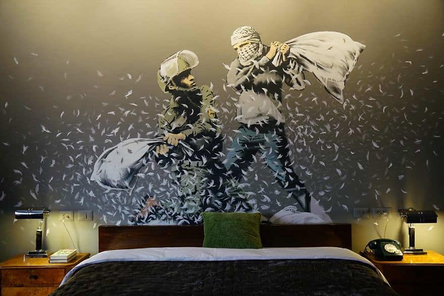 Bansky Opens Art Hotel In Palestine That Has The ‘Worst View In The World’