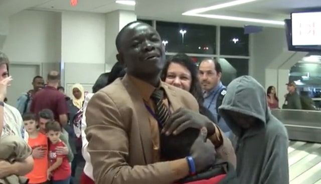 The Beautiful Moment A Refugee Father Reunites With His Family After 4 Years [Watch]