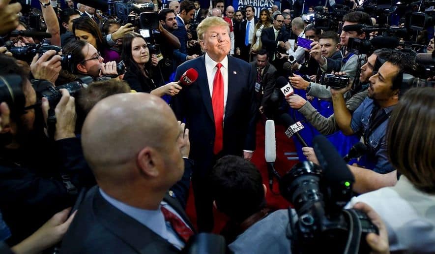 Study: Press Coverage of Trump’s First Month 88 Percent “Hostile”