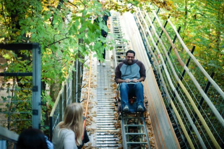 “Child At Heart” Spent The Last 40 Years Hand-Building Amusement Park In The Forest