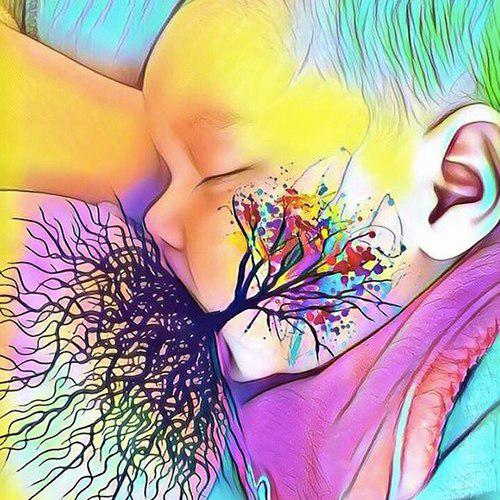 Breastfeeding Tree Of Life Art Goes Viral #Normalizebreastfeeding & Create Your Own!