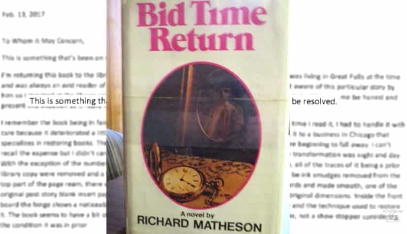Stolen Library Book Returned 35 Years Later With $200 Check And Author’s Autograph