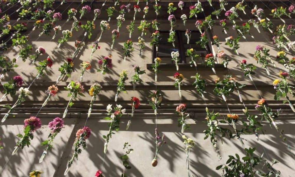 Milan Design Group Creates Multi-Sensory Living Floral Installation