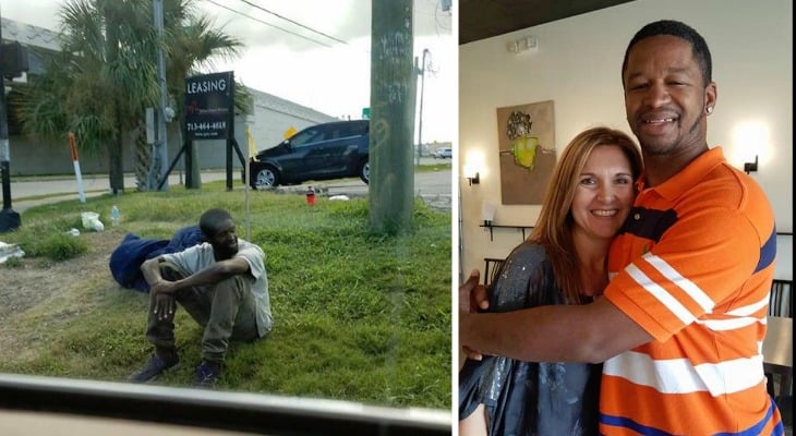 She Saw This Homeless Man Every Day For 3 Years. Then One Day, She Changed His Life…