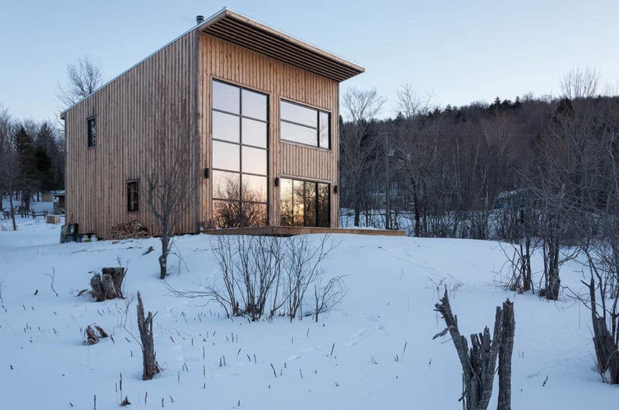 Carpenter Builds Timber Cabin With Stunning Views On Minimal Budget