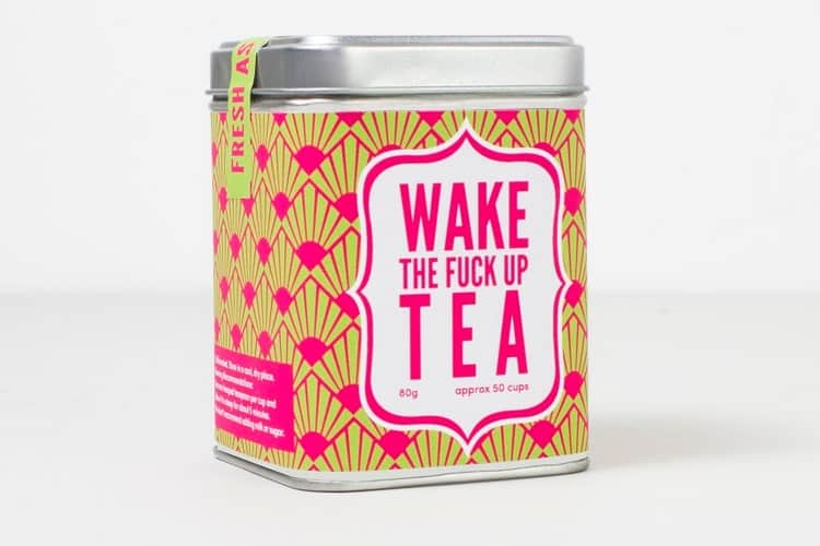 Jumpstart Your Morning With A Mug Of “Wake The F*ck Up” Tea