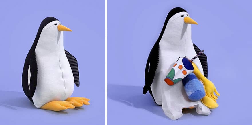 These Sad Stuffed Animals Are Designed To Teach Kids About Plastic Pollution