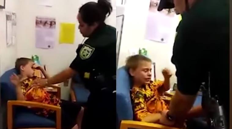 “I Don’t Like To Be Touched”: Disturbing Video Shows Autistic Boy Being Arrested At School