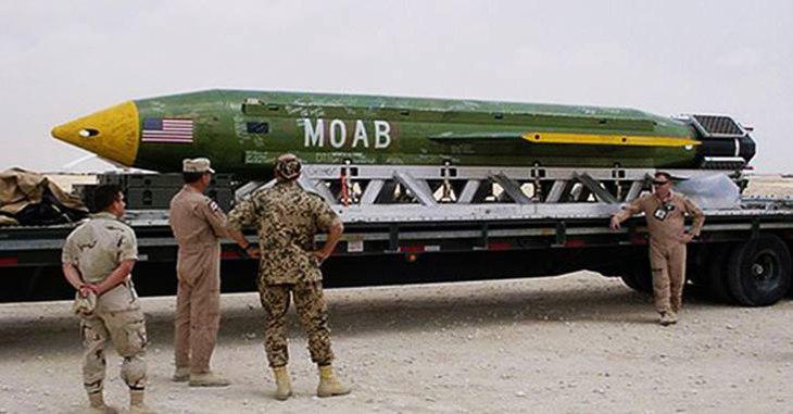 BREAKING: US Drops World’s Largest Non-Nuclear Bomb In Afghanistan