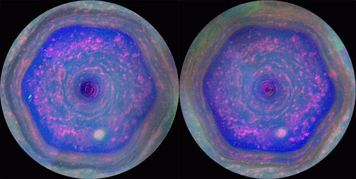 Saturn’s North Pole Just Changed Color And Nobody Knows Why