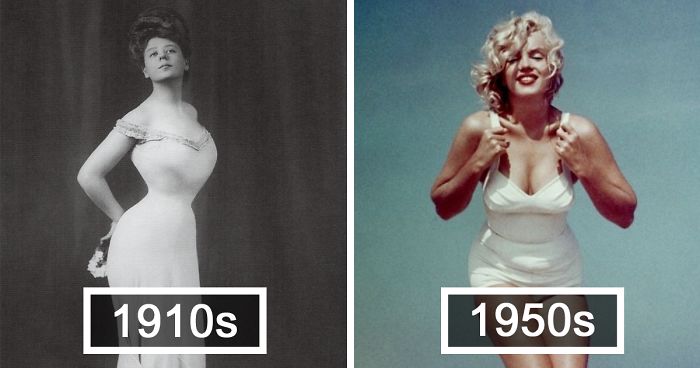 How The “Ideal” Female Body Has Changed Over The Last 100 Years