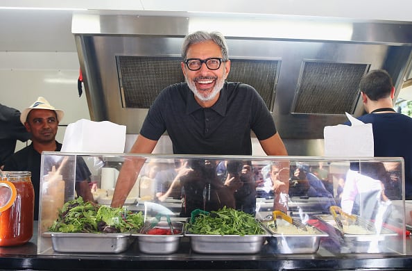 Jeff Goldblum Set Up A Food Truck And Is Handing Out Free Sausages