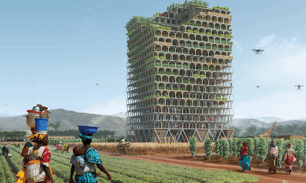 The Revolutionary Skyscraper Is Designed To Feed A Village