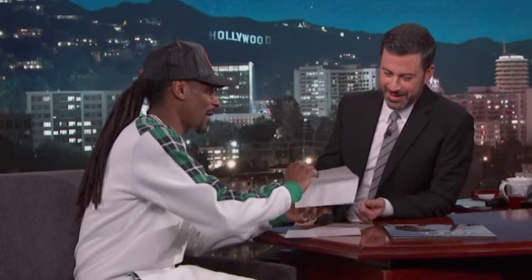 Snoop Dogg Surprises Jimmy Kimmel With Huge Donation To Children’s Hospital
