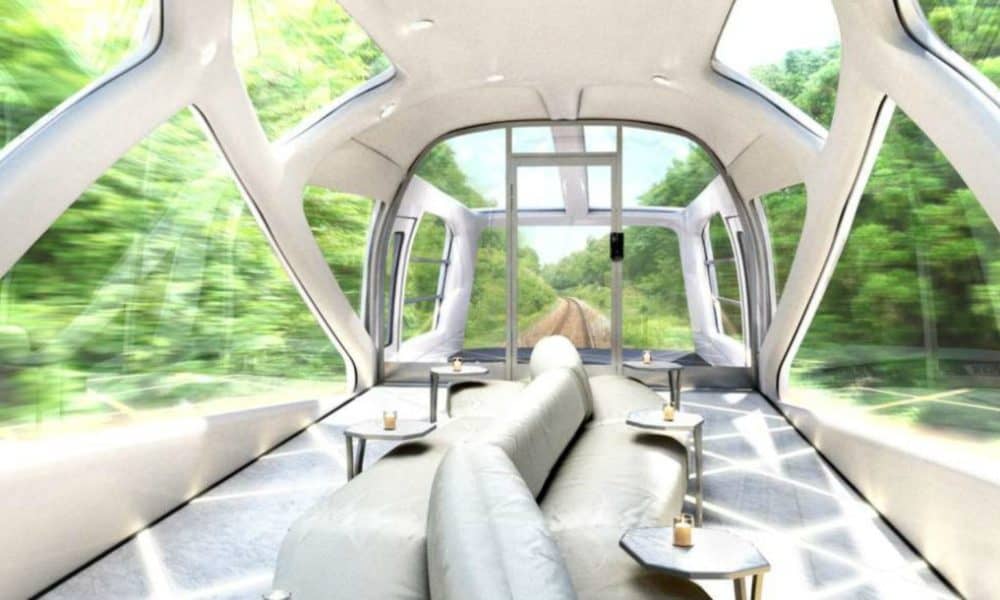 You Won’t Believe The Interior Of Japan’s New Luxury Passenger Train