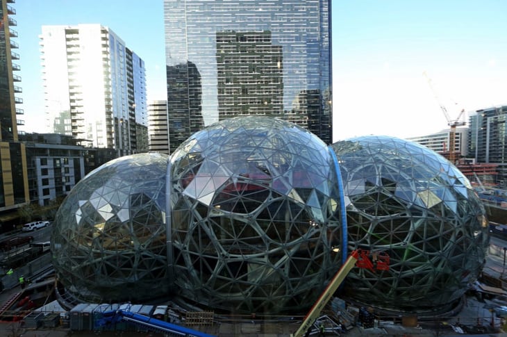 Amazon’s Downtown Seattle ‘Spheres’ To Be Urban Oasis For Employees