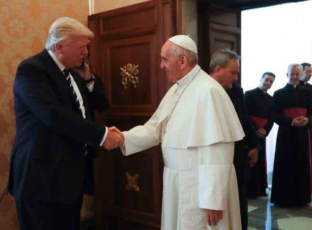 Pope Francis Asks Trump To Be ‘Peacemaker,’ Gives Him Environmental Letter