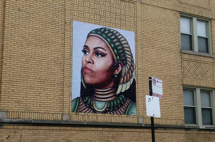 This Michelle Obama Mural Started A Controversy — But The Reason Is Legitimate
