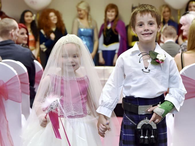 Terminally Ill 5-Year-Old Marries Best Friend In ‘Dream Wedding’