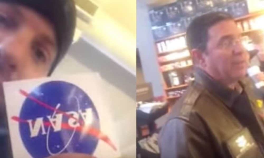NASA Scientist Brilliantly Responds To Flat-Earther Who Confronted Him In Starbucks [Video]
