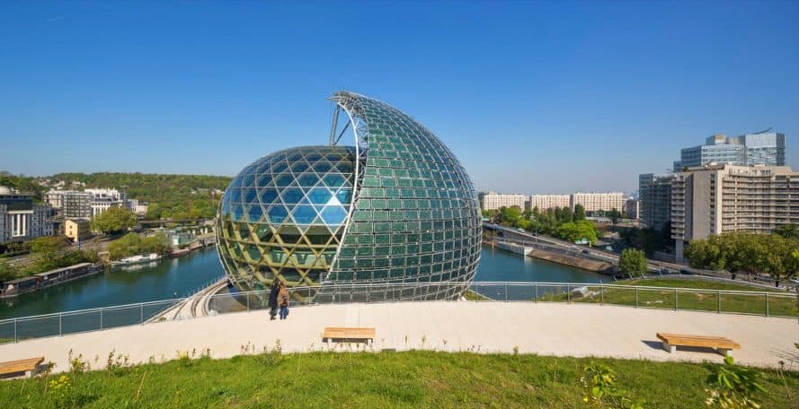 The Photovoltaic Solar Sail On The New Seine Musicale Is A Work Of Art