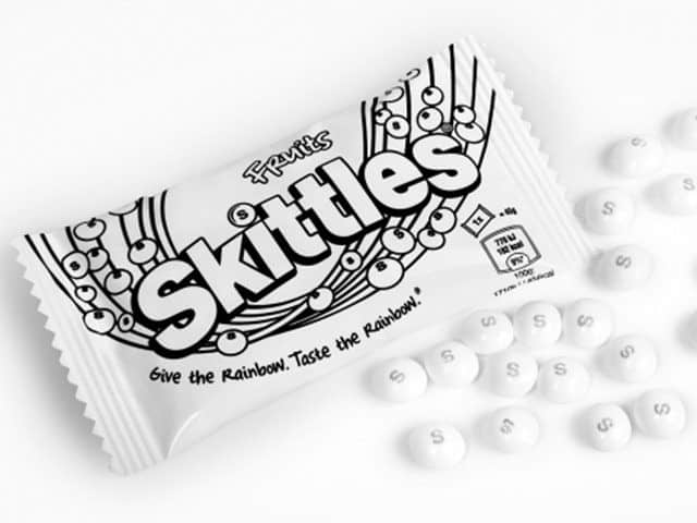 Skittle Releases All White Bag For Pride Month Because “Only One Rainbow Matters”