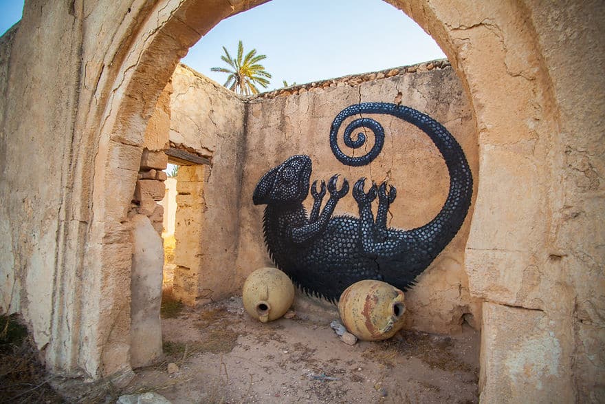 150 Artists Collaborated To Turn The Streets Of Tunisia Into Works Of Art