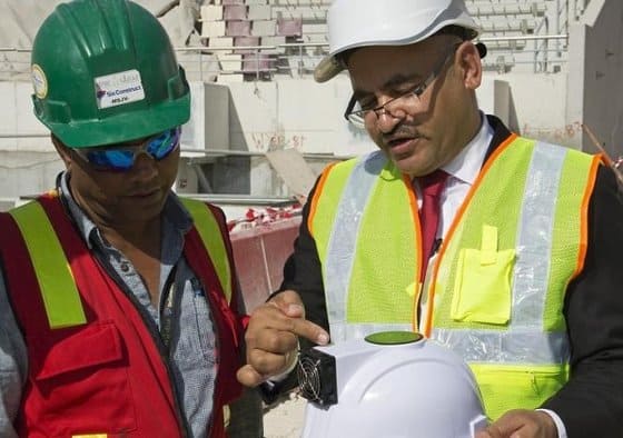 Solar-Powered Invention Protects World Cup Workers From Harsh Qatar Sun
