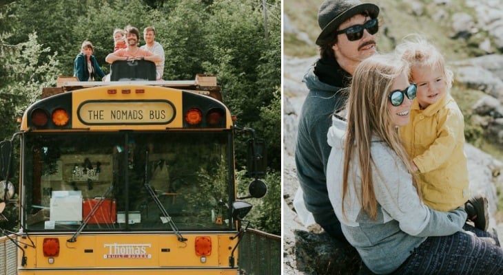 This Family Turned A Regular School Bus Into A Home On Wheels To Explore Europe