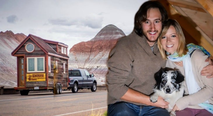 Inspiring Couple Quit Their 9-5 Jobs, Built A Tiny Home And Now Roam Full-Time