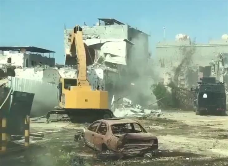 Saudi Gov’t Bulldozes Restive Town As Residents Flee Carnage