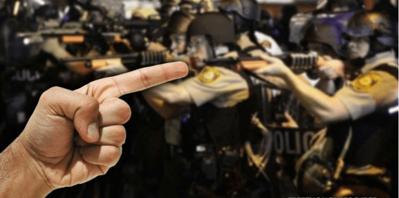 Court Rules Pointing Your Finger At A Cop Is Illegal And Not Protected By 1st Amendment