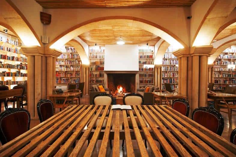 This Exquisite Hotel In Portugal Doubles As A Library With 50,000 Books
