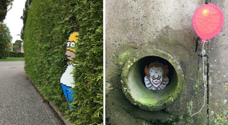 Someone Is ‘Vandalizing’ Streets With Pixel Art, And The Internet Can’t Get Enough [10+ Photos]