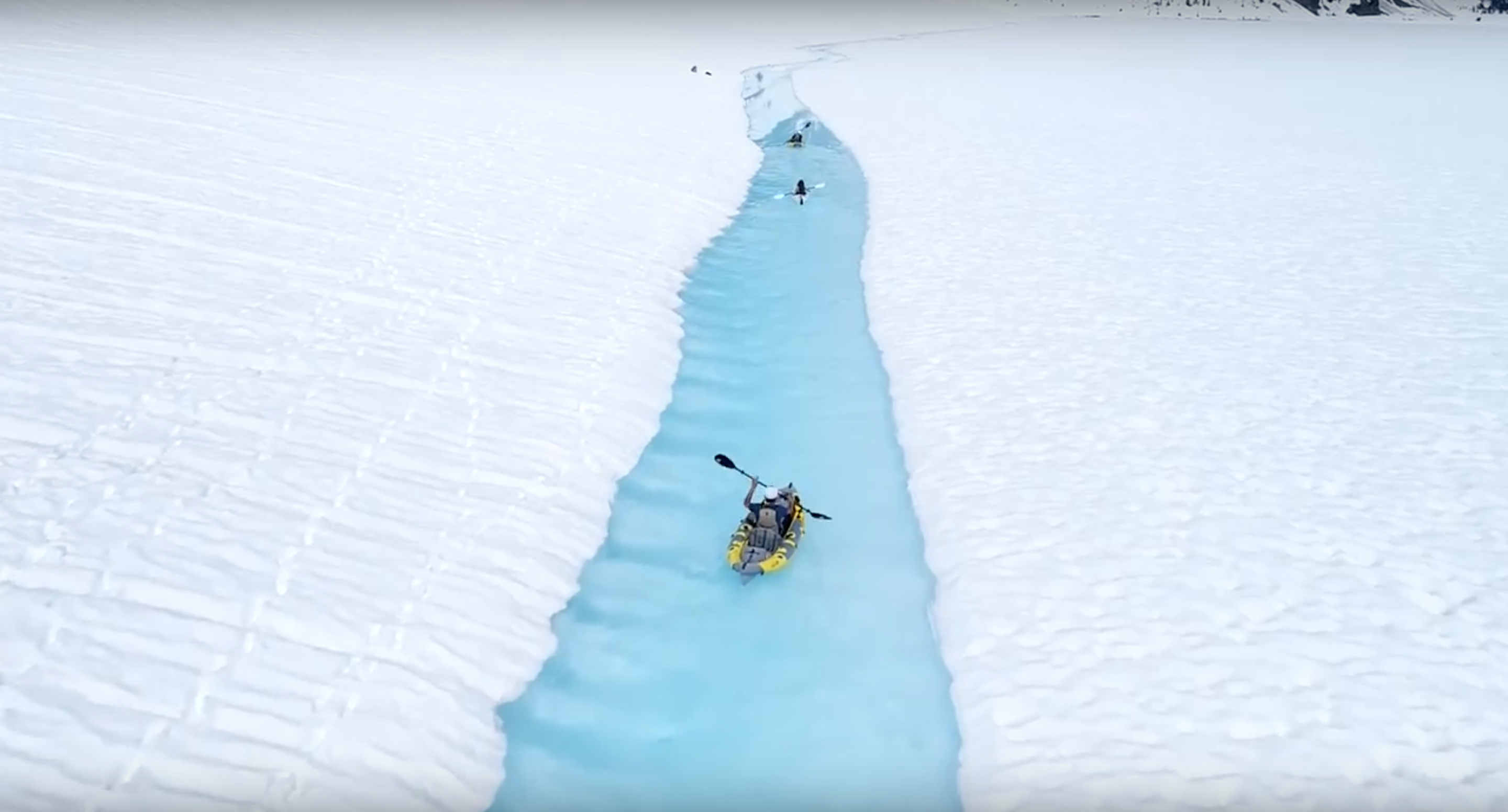 The Majesty Of Nature: Kayak Through Crystal Blue Waters In Rural Canada’s Glaciers