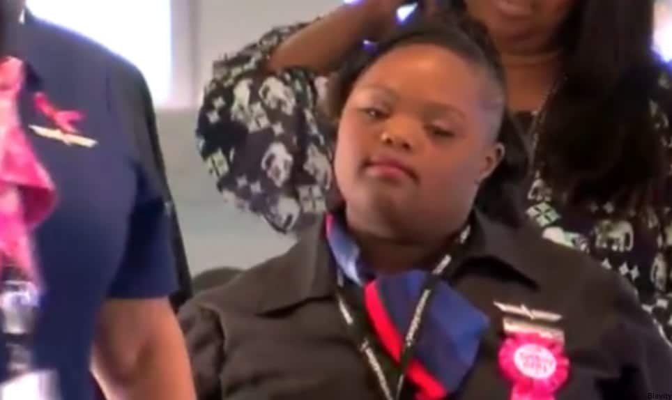 17-Year-Old With Down Syndrome Fulfills Dream Of Becoming A Flight Attendant