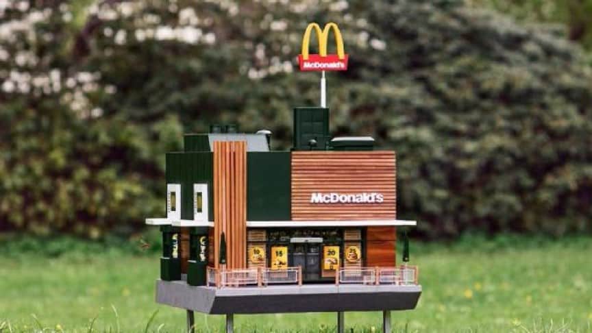 Food Chain Giant McDonald’s Opens Miniature Restaurant for Bees