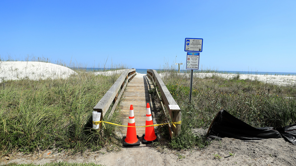 Even As Coronavirus Cases Continue To Rise In Florida, Jacksonville Beaches Reopen To The Surprise Of Many