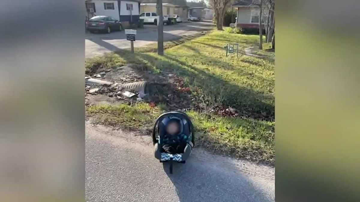 Amazon Driver Rescues Baby Abandoned On The Side of The Road