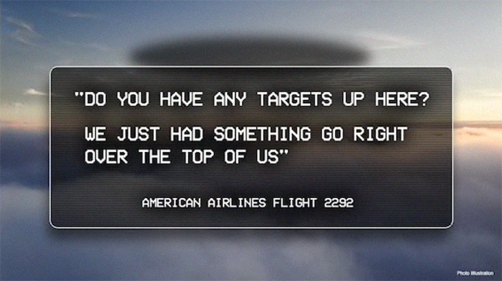 FBI Was ‘Aware’ of UFO Sighting By American Airlines Pilot Over New Mexico