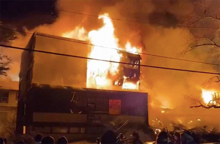 Giant Fire Burns Through Assisted Living Facility In New York With 200 Residents