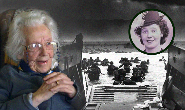 98-Year Old Irish Woman Honored In The US For Fortunately Delaying The D-Day Landings And Saving