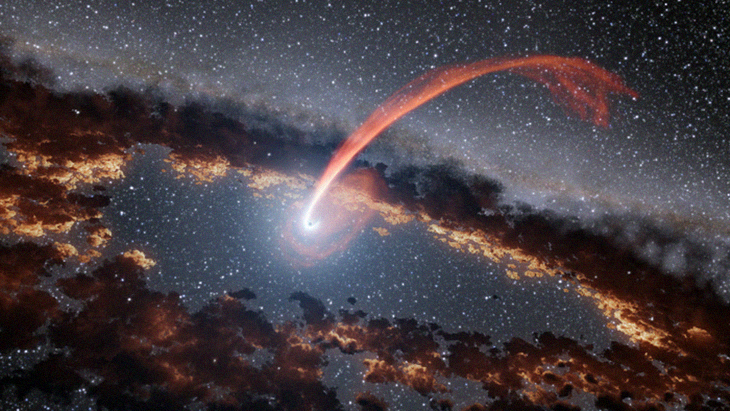 Apparently Black Holes Leave A Mess Behind After They Snack On A Star
