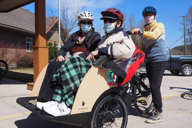 Seniors Are Getting Fun Rides On These Couch Bikes To Help Alleviate Senior Loneliness