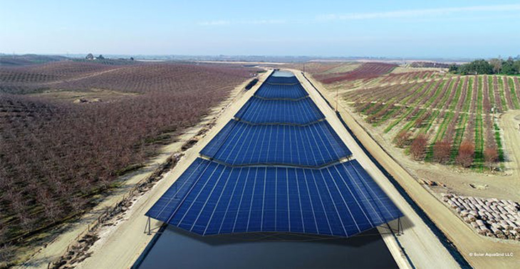 California State Builds Solar Panels Over Canals To Save Water, Might Beat Renewable Energy Commitments